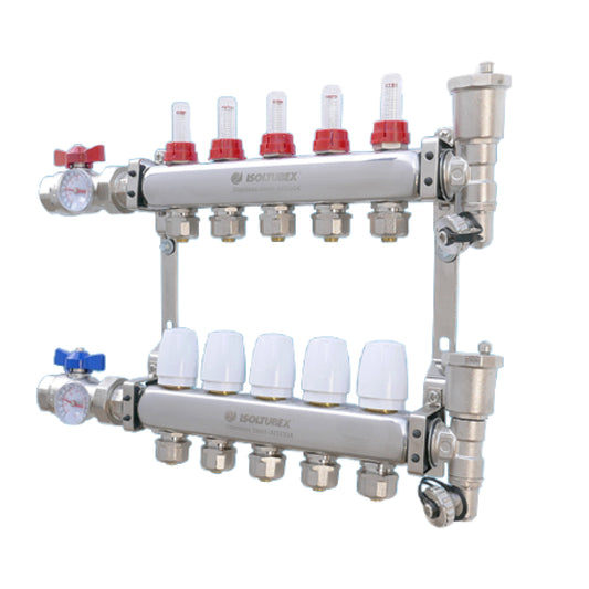 Colector de acero inoxidable AISI-304
