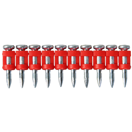 Clavo de acero XHA para clavadoras a gas FOX longitud 22 mm